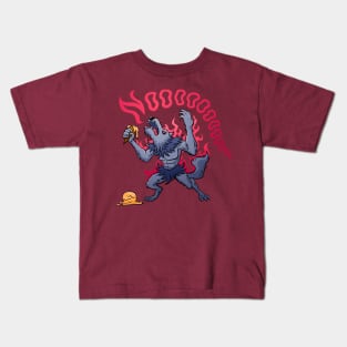 Enraged Werewolf Kids T-Shirt